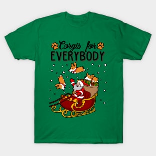 Corgis For Everybody Christmas Sweater T-Shirt